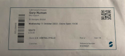 Gary Numan Bristol Ticket 2023